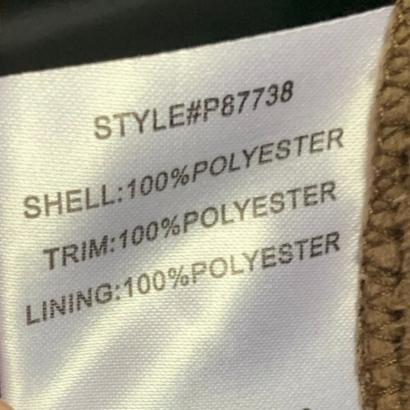 Pendleton Velour Satin Trim Jacket Sz L - Picture 10 of 16